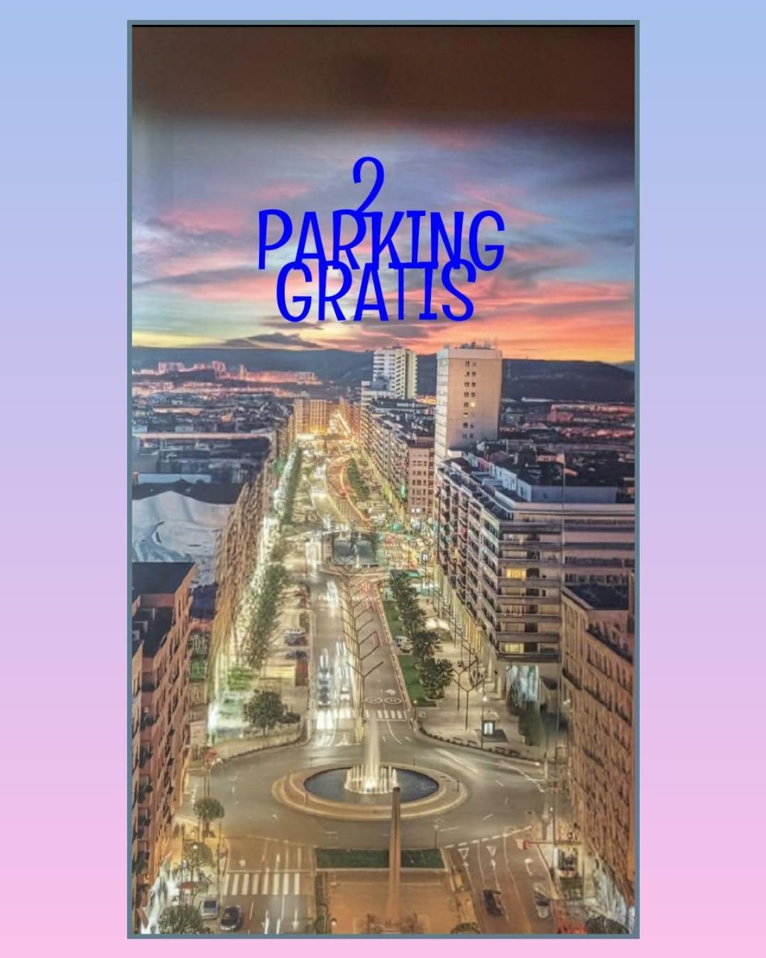 Gonzalo De Berceo 15 " Calidad-Sobrio" And " Free Private Parking " Lägenhet Logroño Exteriör bild
